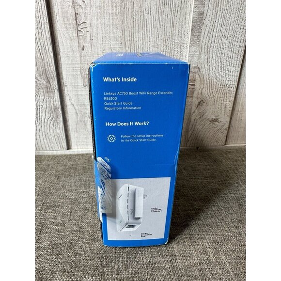 Linksys Boost WiFi Range Extender AC750 - Picture 4 of 6
